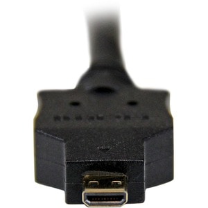 StarTech.com Câble Adaptateur Micro HDMI® vers DVI-D Mâle / Mâle - 1 m - Cable for Périphérique audio/vidéo, Projecteur, O