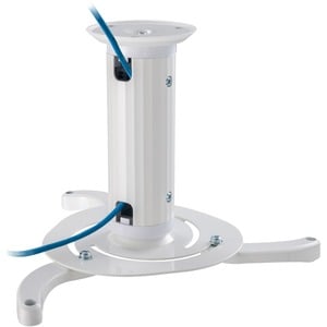 Ce support plafond pour projecteur NewStar universel, modèle BEAMER-C80WHITE, vous permet de monter un projecteur/beamer a