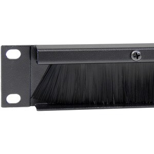 StarTech.com Pannello di gestione cavi per server rack orizzontale con spazzola a listello 1U - Pannello di gestione cavi 