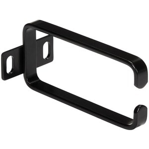 StarTech.com 1U Vertical 1.8 x 3.9in Server Rack Cable Management D-Ring Hook w/ Flexible Opening - Network Rack-Mount Cor