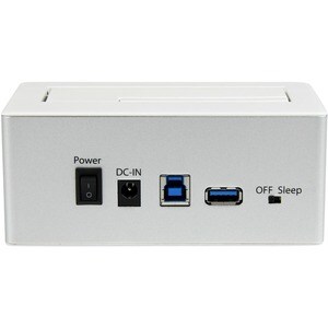 StarTech.com USB 3.0 SATA Hard Drive Docking Station SSD / HDD with integrated Fast Charge USB Hub and UASP For SATA 6 Gbp