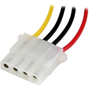 StarTech.com 12in LP4 Power Extension Cable - M/F - For Hard Drive - LP4 / LP4 - 18 Gauge - 1