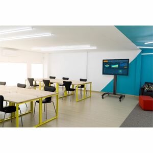 SmartMount® SR560M Flachbildschirm-Wagen - TAA-konform - 68,04 kg Belastbarkeit - 4 Rollen - 101,60 mm Rollengröße - Plast