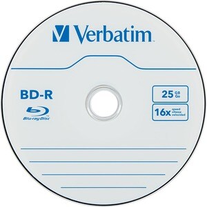 BD-R 25GB 16X with Branded Surface - 50pk Spindle - 50pk Spindle