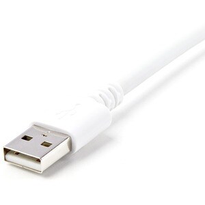 StarTech.com 3m Apple® 8-Pin Lightning Connector auf USB Kabel - USB Kabel für iPhone / iPod / iPad - Weiß - Cable for iPh