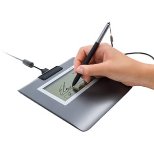 Wacom Signature Pad - LCD - 4.50" (114.30 mm) Active Area LCD - 320 x 200 - USB