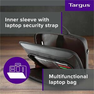TARGUS CLASSIC+ 18IN CLAMSHELL LAPTOP CASE BLACK