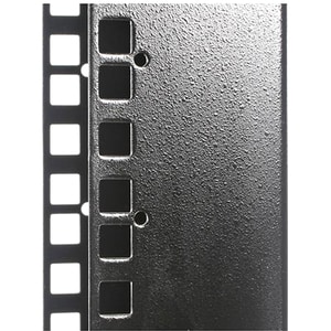 StarTech.com 4 Post Open Frame Rack - 25U Rack Cabinet - Heavy Gauge Mounting Rails - Open Frame - Server Rack (4POSTRACK2