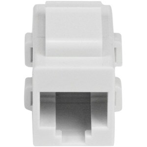 StarTech.com White Cat 6 RJ45 Keystone Jack Network Coupler F/F - RJ45 Coupler - Cat6 Coupler - F/F Cat6 Keystone Jack Whi