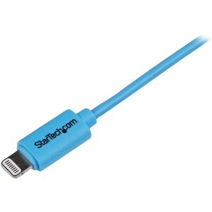 StarTech.com 1m (3ft) Blue Apple 8-pin Lightning Connector to USB Cable for iPhone / iPod / iPad - Cable for iPad, iPhone 