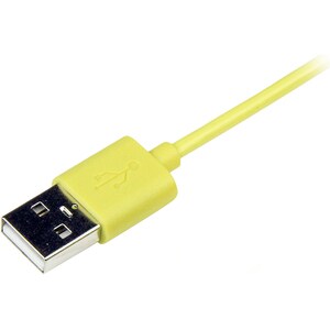 StarTech.com 91cm(3ft.) Yellow Apple 8pin Lightning to USB Cable iPhone iPod iPad-Colored Lightning Charge Sync Cable for 
