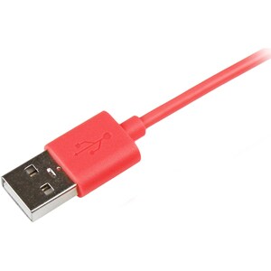StarTech.com 1m (3ft) Pink Apple 8-pin Lightning Connector to USB Cable for iPhone / iPod / iPad - Cable for iPad, iPhone 