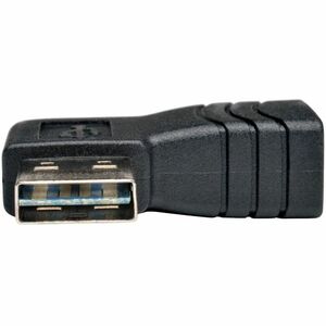 Eaton Tripp Lite Series Universal Reversible USB 2.0 Adapter (Reversible A to Right-Angle A M/F) - (Reversible A to Right 