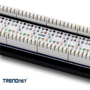 8-Port Cat. 5e Unshielded Patch Panel (10" wide)