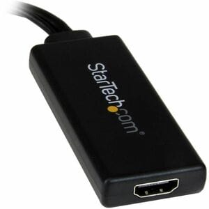 StarTech.com VGA to HDMI Adapter with USB Audio & Power - Portable VGA to HDMI Converter - 1080p - Convert a VGA signal fr