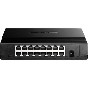 TP-Link TL-SF1016D 16 Puertos Conmutador Ethernet - Fast Ethernet - 10/100Base-TX - 2 Capa compatible - Par trenzado - De 