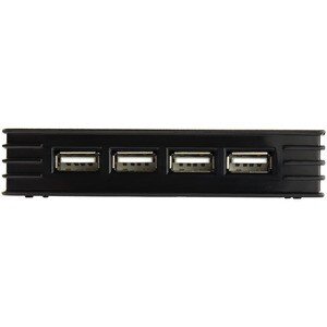 StarTech.com Hub Concentrador USB 2.0 Compacto de 4 Puertos - Negro - 4 Total USB Port(s) - 4 USB 2.0 Port(s) - PC, Mac
