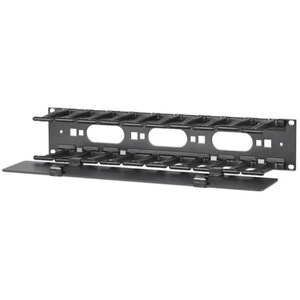 Ordonnateur de câble APC by Schneider Electric - Noir - 1 Unité Pack - Gestionnaire des câbles - 2U Rack Height x 19" Pane