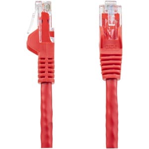 StarTech.com 5m Red Gigabit Snagless RJ45 UTP Cat6 Patch Cable - 5 m Patch Cord - Ethernet Patch Cable - RJ45 Male to Male