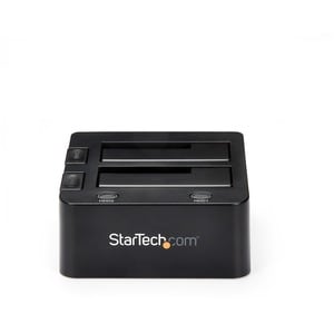StarTech.com 2-fach USB 3.0 Festplatten Dockingstation mit UASP für 2,5/3,5" SSD / HDD - 2 x HDD unterstützt - 2 x SSD unt