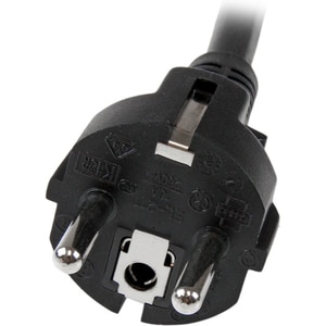 StarTech.com 2m Computer Power Cord - Schuko CEE7 to IEC 320 C19 - Schuko to C19 Power Cable Cord - C19 to European Schuko