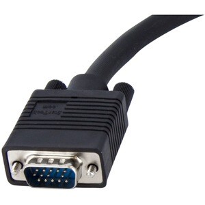 StarTech.com 1 ft Coax HD15 VGA to 5 BNC RGBHV Monitor Cable - Cable for PC, Distribution Amplifier, Monitor, Video Device