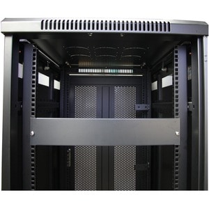 StarTech.com Blanking Panel - SPCC - Powder Coated Black - 2U Rack Height - 1 Each - 87.9 mm Height