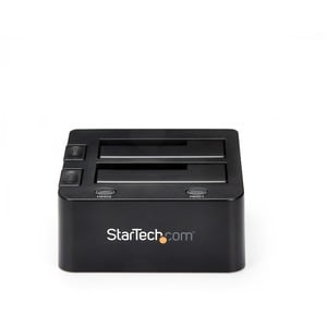 StarTech.com USB 3.0 Dual Hard Drive Docking Station with UASP for 2.5 / 3.5in HDD / SSD - USB 3.5" SATA HDD / SSD Dock - 