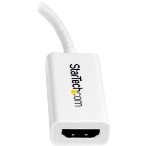 StarTech.com Mini DisplayPort to HDMI Adapter, Active Mini DP to HDMI Video Converter for Monitor/Display, 4K 30Hz, mDP to