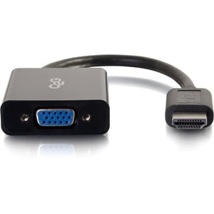 C2G HDMI to VGA Adapter - HDMI to VGA Converter - 1080p - M/F - HDMI/VGA for Video Device, Monitor, Notebook - 8" - 1 x HD