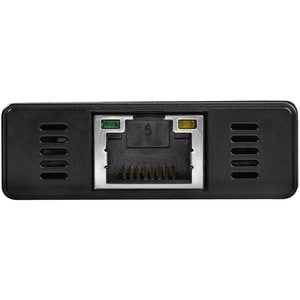 StarTech.com 3 Port Portable USB 3.0 Hub with Gigabit Ethernet Adapter NIC - 5Gbps - Aluminum w/ Cable - Add 3 external US