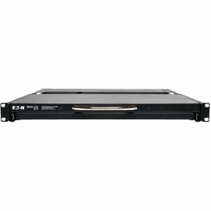 Tripp Lite by Eaton NetCommander 8-Port Cat5 KVM over IP Switch - 19 in. LCD 1 Remote + 1 Local User 1U Rack-Mount - 8 Com