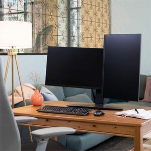Ergotron Neo-Flex Height Adjustable Monitor Stand - 61 cm (24") to 66 cm (26") Screen Support - 15.42 kg Load Capacity - B