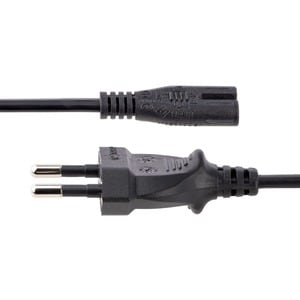 1M C7 LAPTOP POWER CORD - EU PLUG TO IEC320 C7 POWER CORD