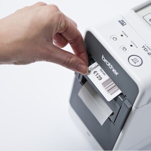 Brother TD-2120N Industrial Direct Thermal Printer - Monochrome - Label/Receipt Print - USB - Serial - Wireless LAN - 1000
