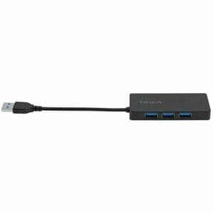 Targus USB 3.0 4-Port Hub - USB - Smartphone, Mouse, Keyboard, Hard Drive, Flash Drive - External - 4 USB Port(s) - 4 USB 