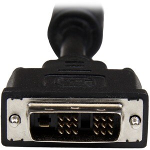 StarTech.com 1m DVI-D Single Link Cable - M/M DVI-D Monitor Cable - DVI-D 1920x1200 Cable - Video Monitor Cable M/M - Blac