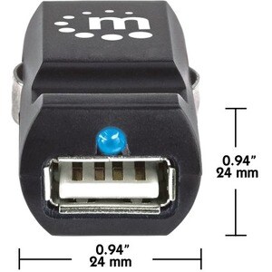 Manhattan Auto Adaptador PopCharge 101714 - Manhattan PopCharge Auto