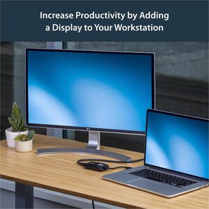 StarTech.com Adattatore convertitore USB 3.0 a HDMI 4K per Mac & PC - Scheda Video esterna DisplayLink HD 1080p - USB 3.0 