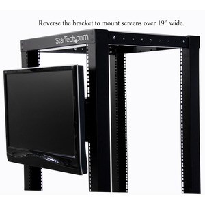 StarTech.com Bracket VESA de Montaje para Monitor LCD en Gabinete Rack de 19 Pulgadas - Bracket VESA de Montaje para Monit