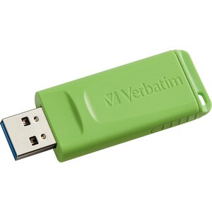 Verbatim 8GB Store 'n' Go USB Flash Drive - 3pk - Red, Green, Blue - 8 GB - Red, Blue, Green - 3 Pack - Capless, Retractab