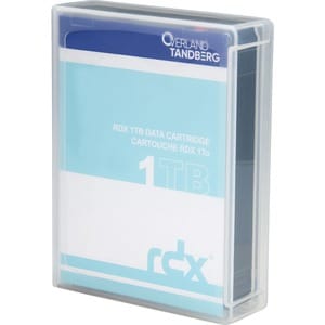 Overland-Tandberg RDX HDD 1.0TB Cartridge (single) - Removable Disk Data Cartridge