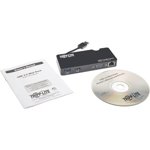 Eaton Tripp Lite Series USB 3.x (5Gbps) Mini Dock with HDMI and VGA Video, GbE - for Notebook/Tablet PC - USB 3.0 - 1 x US