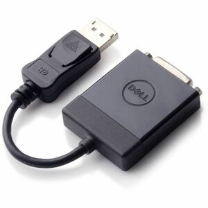 Dell DisplayPort/DVI Video Cable for Video Device, Monitor, Projector, Workstation - First End: 1 x 20 pin DisplayPort 1.1