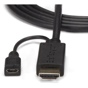StarTech.com Câble adaptateur HDMI® vers VGA de 3m - Convertisseur actif HDMI vers HD15 - M/M - 1920x1200 / 1080p - Cable 