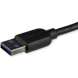 StarTech.com 3m (10ft) Slim SuperSpeed USB 3.0 (5Gbps) A to Micro B Cable - M/M - Cable for Desktop Computer, Notebook, Po
