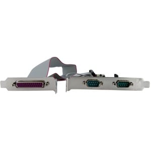 StarTech.com PEX2S5531P Serial/Parallel Combo Adapter with 16550 UART - Dual-profile Plug-in Card - 1 - TAA Compliant - PC