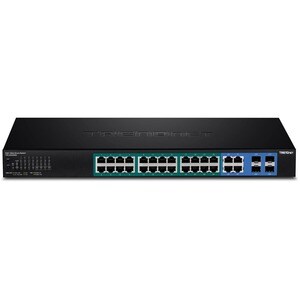 TRENDnet TPE-2840WS 28 Ports Manageable Ethernet Switch - Gigabit Ethernet - 10/100/1000Base-T - New - TAA Compliant - 2 L