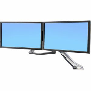 Ergotron Wandhalterung für Monitor, Display, Monitor-Halterung, Montagearm, Workstation - Schwarz - 2 Unterstützte(r) Disp