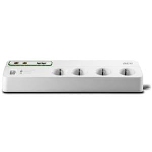 APC by Schneider Electric SurgeArrest Surge Suppressor/Protector - 8 x Schuko CEE 7 - 2.30 kVA - 2690 J - 230 V AC - Input